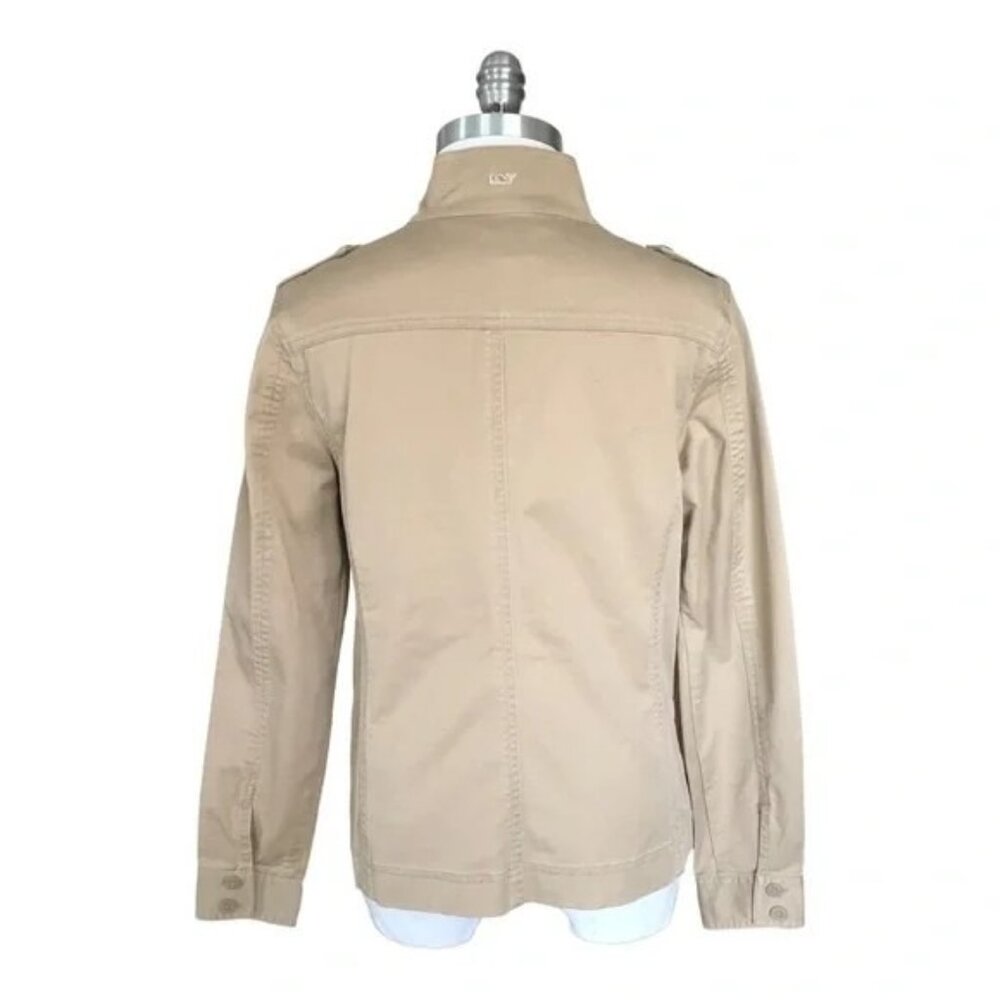 Vineyard Vines Khaki Cargo Pocket Utility Jacket - Picture 4 of 7
